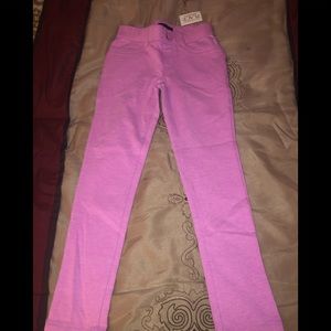 Lil Girl Brand New Pink Stretch Pants #new